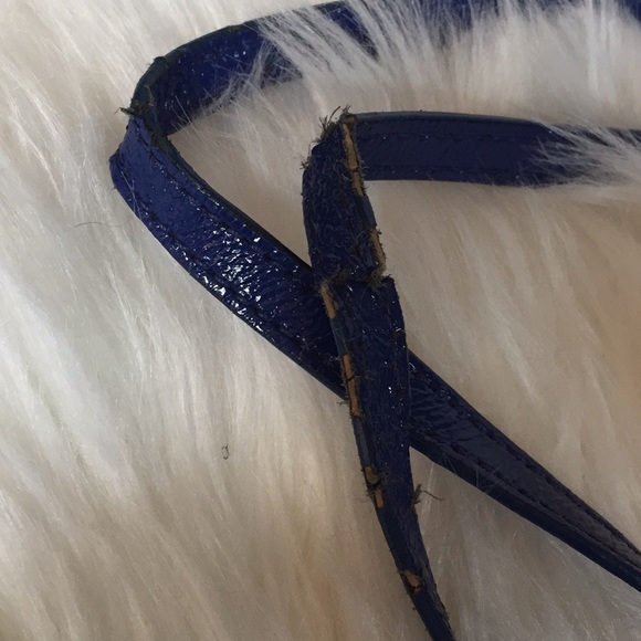 Michael Kors Jet Set Blue Patent Leather Tote - Picture 3 of 7